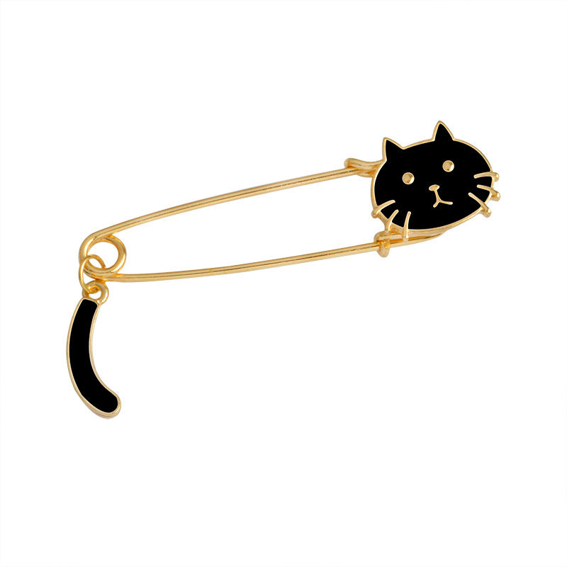 Cute cat pin