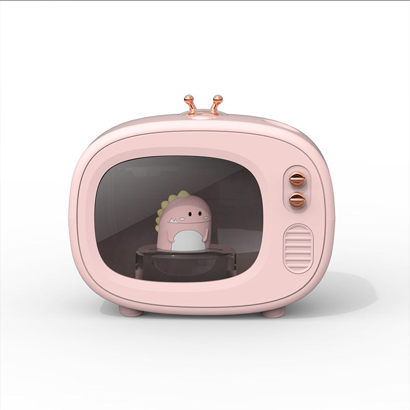 Creative Mini Cute Pet TV Humidifier Cute Night Light