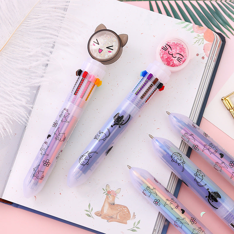 Cute Cat Multi Pen