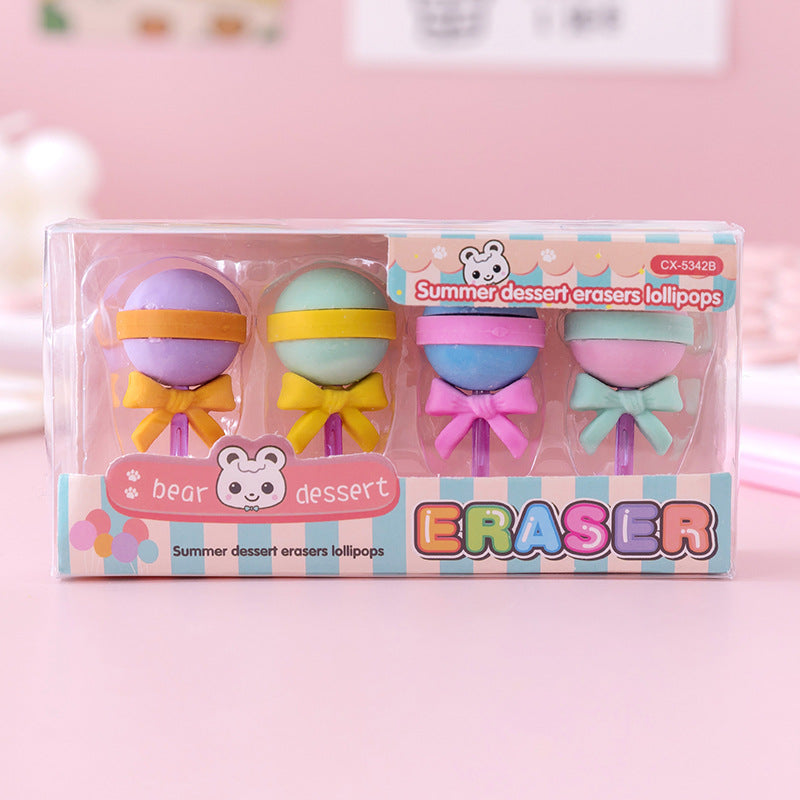 Sweet Treat Eraser Set