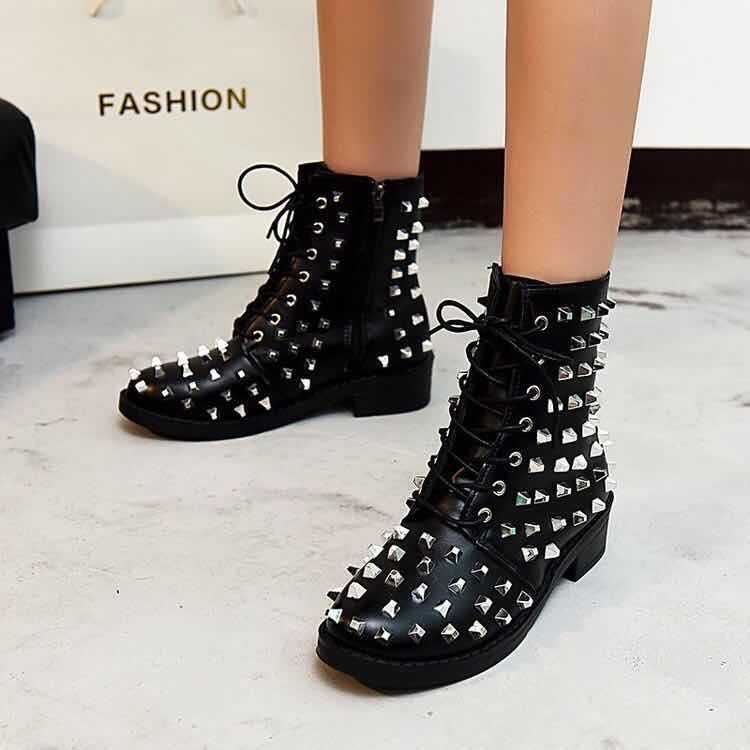 Rock Star Studded Booties