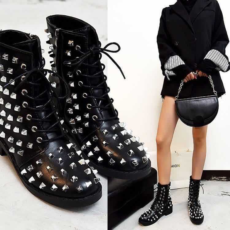 Rock Star Studded Booties