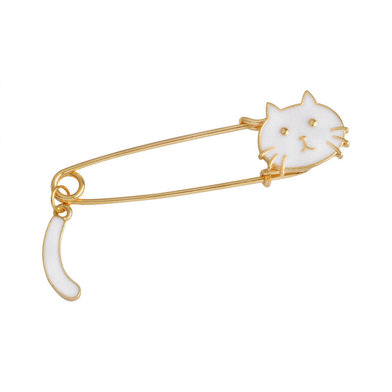 Cute cat pin