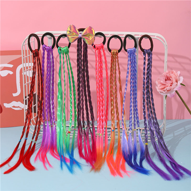 Cute Multi Color Hair Braids Accessories