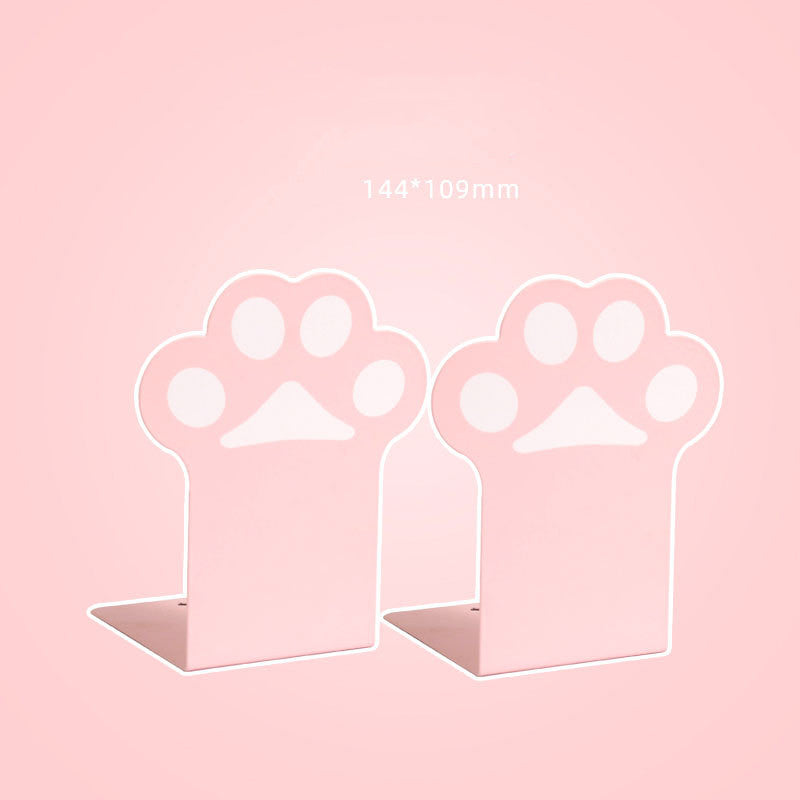 Cute Cute Cat Paw Book Stand Bookshelf Desktop