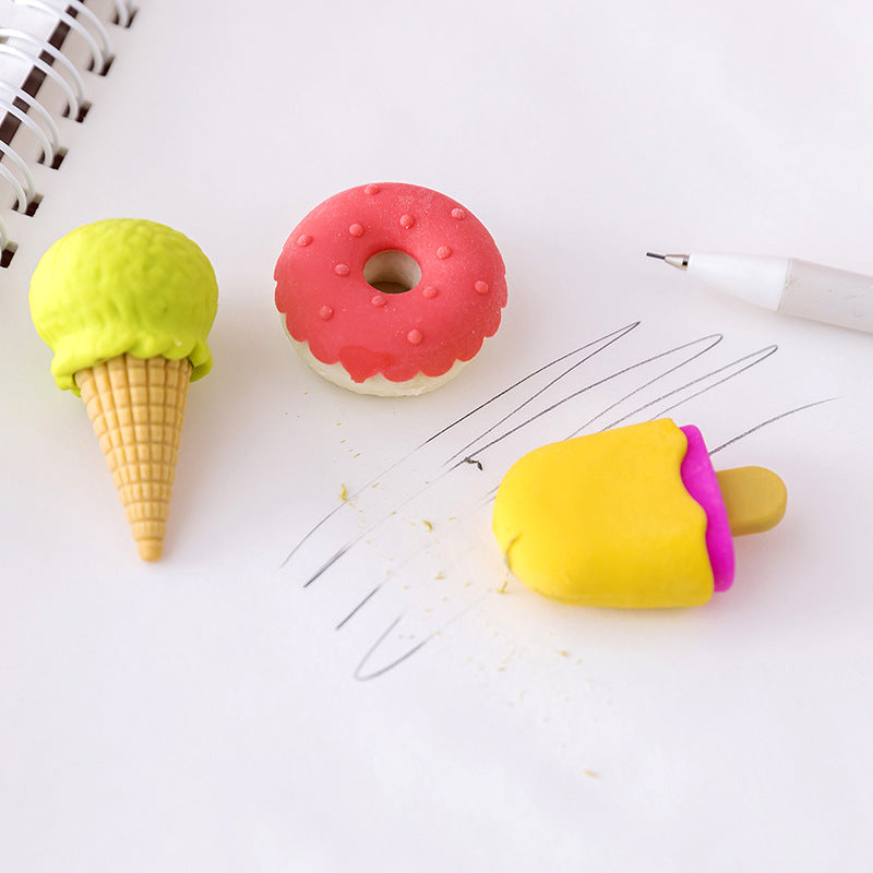 Sweet Treat Eraser Set