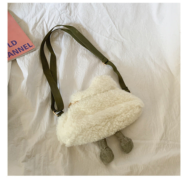 Cute Cloud Guy Plush Bag